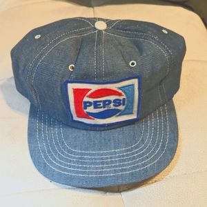Vintage Pepsi k product denim big patch